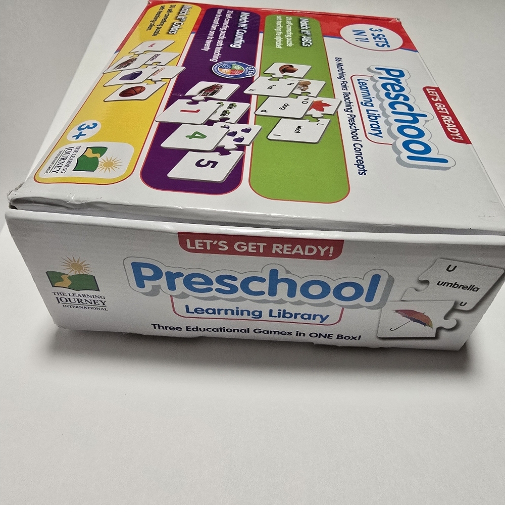 Preschool Learning Library Puzzle Set - Multicolor - Picture 6 of 9